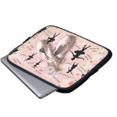 Ballett Laptopschutzhülle (Vorne Knopf)