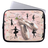 Ballett Laptopschutzhülle (Vorderseite)