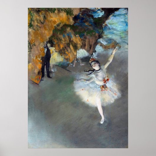 Ballett - l'etoile - Edgar Degas - 1878 Poster (Vorne)