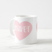 Ballett Liebe Tanz Personalisieren Ctomizeus Kaffeetasse (Vorderseite Links)