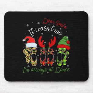 Ballett lieber Weihnachten Ich bin nicht immer im Mousepad