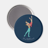 Ballett Magnet (Vorderseite/Rückseite)