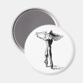 Ballett Magnet (Vorderseite/Rückseite)