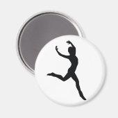 Ballett Magnet (Vorderseite/Rückseite)