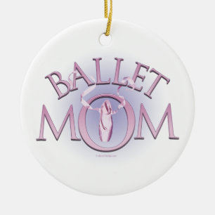Ballett-Mama Keramikornament