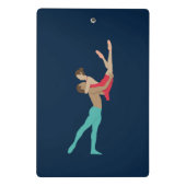Ballett Mini Klemmbrett (Rückseite)