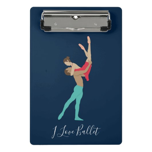 Ballett Mini Klemmbrett (Vorderseite)