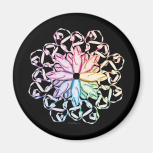 Ballett-Muster (Spektral) Magnet