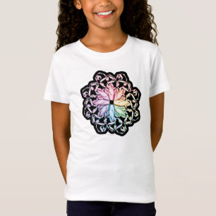 Ballett-Muster (Spektral) T-Shirt
