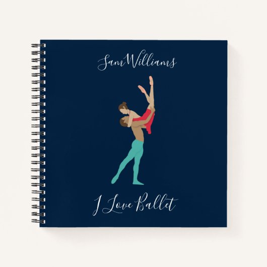 Ballett Notizblock (Vorderseite)