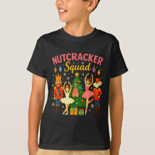 Ballett Nussknacker Squad Weihnachtskostüm für Kin T-Shirt
