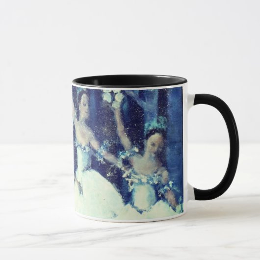 Ballett Nutcracker : Tanz der Schneeflocken Tasse (Rechts)