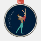 Ballett Ornament Aus Metall (Vorne)