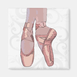 Ballett-Pantoffel-Zehe-Schuhe Magnet