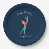 Ballett Pappteller (Vorderseite)