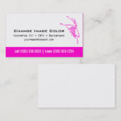 Ballett - persönliche Visitenkarte (Vorne/Hinten)