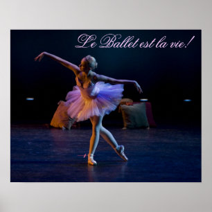 Ballett-Plakat Poster