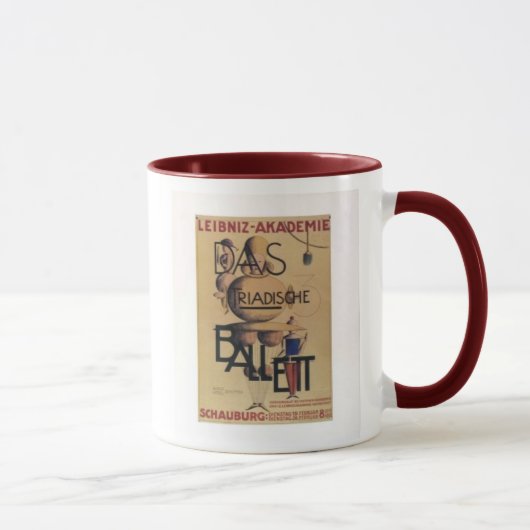 Ballett-Plakate 1921 Tasse (Rechts)