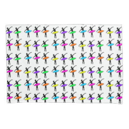 Ballett Pointe Dancer Erwägung Tanz Neon Ballerina Kissenbezug