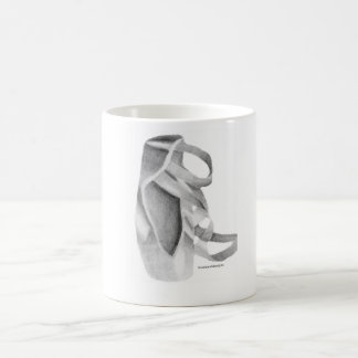 Ballett Pointe Schuh-Grafik Kaffeetasse