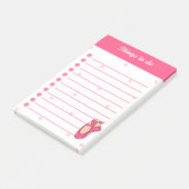 Ballett Post-it Klebezettel (angewinkelt)