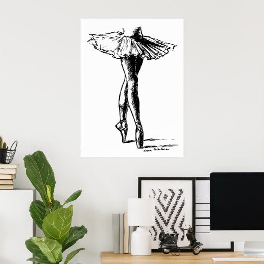 Ballett Poster (Heimbüro)