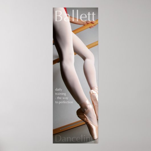 Ballett Poster 02 Perfection (Vorne)