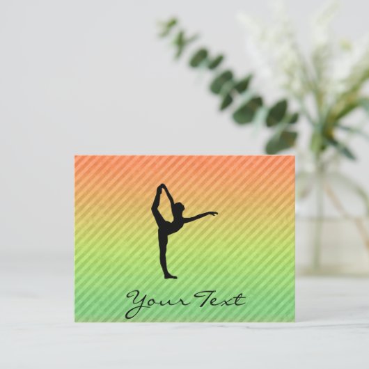 Ballett Postkarte (Stehend Vorderseite)