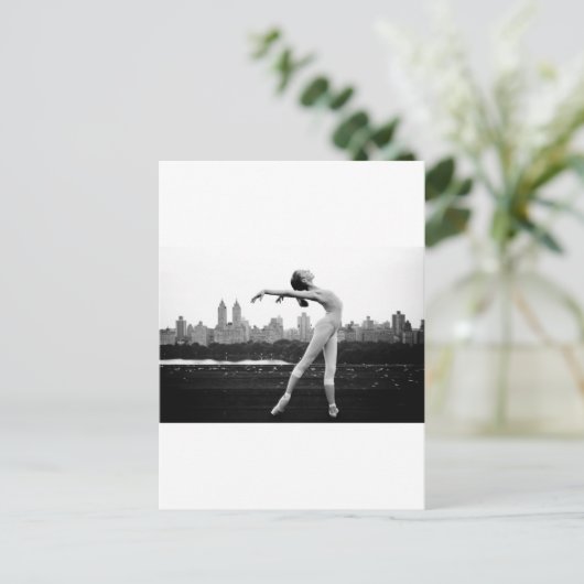 Ballett Postkarte (Stehend Vorderseite)