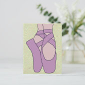 Ballett Postkarte (Stehend Vorderseite)