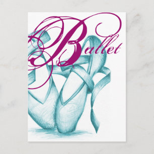 Ballett Postkarte