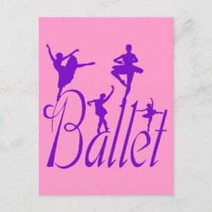 Ballett Postkarte