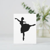 Ballett Postkarte (Stehend Vorderseite)