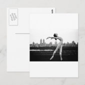 Ballett Postkarte (Vorne/Hinten)