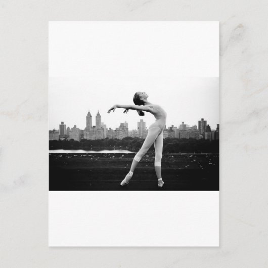 Ballett Postkarte (Vorderseite)