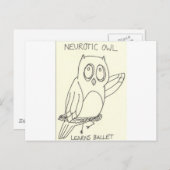 . . . Ballett Postkarte (Vorne/Hinten)