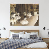 Ballett-Probe auf Bühne Edgar Degas Leinwanddruck (Insitu (Schlafzimmer))