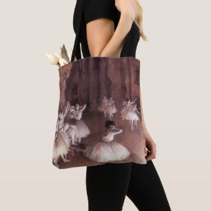Ballett-Probe auf der Bühne von Edgar Degas Tasche