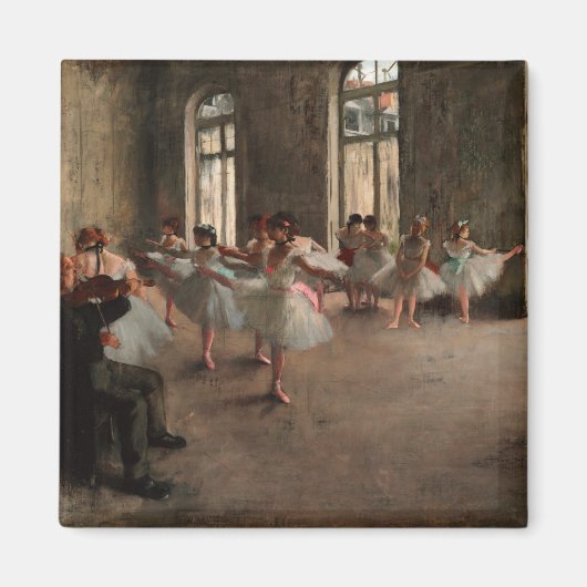 Ballett-Probe - Edgar Degas - 1873 Magnet (Vorne)