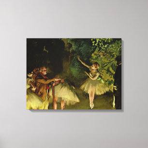 Ballett-Probe - Edgar Degas - 1875 Leinwanddruck