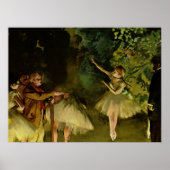 Ballett-Probe - Edgar Degas - 1875 Poster (Vorne)
