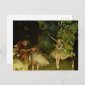Ballett-Probe - Edgar Degas - 1875 Postkarte (Vorne/Hinten)