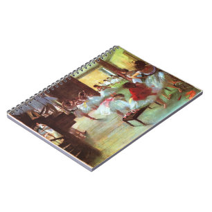 Ballett-Probe - Edgar Degas - 1880 Notizblock