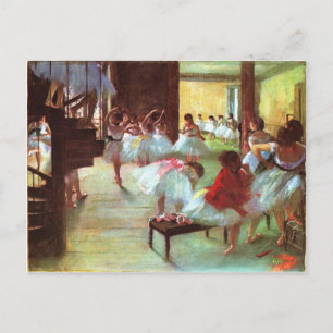 Ballett-Probe - Edgar Degas - 1880 Postkarte