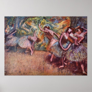 Ballett-Probe - Edgar Degas - 1904 Poster