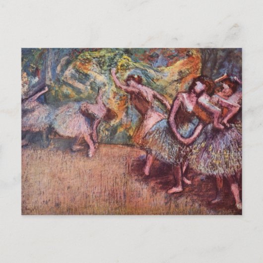 Ballett-Probe - Edgar Degas - 1904 Postkarte (Vorderseite)