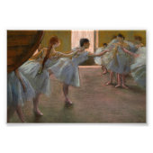 Ballett-Probe von Edgar Degas Fotodruck (Vorne)