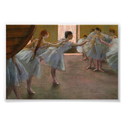 Ballett-Probe von Edgar Degas Fotodruck (Vorne)