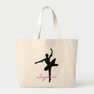 Ballett-riesige Taschen-Tasche Jumbo Stoffbeutel