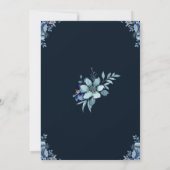 Ballett Rosa Tutu Chic Girls Ballerina 1. Geburtst Einladung (Rückseite)